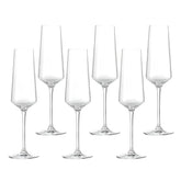 Crystal Fluted Champagne Glass (Pack Of 6)